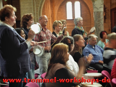 Percussion op een congres